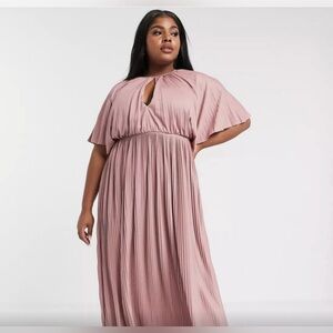 ASOS Dusty Pink Maxi Dress